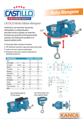 Kanca Castillo Minik Kasa Mengenesi 75 mm