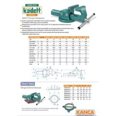 Kanca Kadett Tesviyeci Mengenesi 115 mm